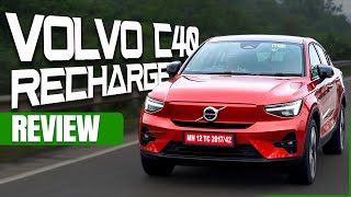 Volvo C40 Recharge 2024 review  0100 In 47 Sec  Panoramic Sunroof amp More  Times Drive Green [upl. by Forward320]