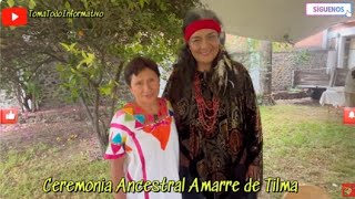 ¡Entrevista con Rocio Morales y Elvia MartínezCeremonia Boda Ancestral Amarre de Tilma [upl. by Epotimet]