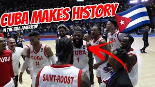 CUBA 8167 USA  Cubans MAKE HISTORY in the AmeriCup 2025 Qualifiers [upl. by Ag]