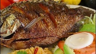 Mojarra frita al mojo de ajo riquísima  Tips para freir pescado y postas  como freir pescado [upl. by Wayland]