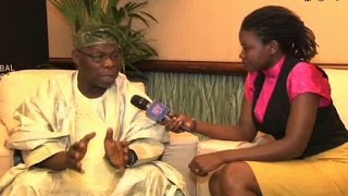 Interview Obasanjo talks to NTV about Boko Haram [upl. by Jollanta]