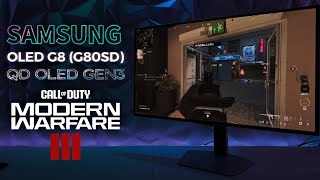 32quot SAMSUNG OLED G8 G80SD 4K 240hz HDR The Perfect Esports Monitor [upl. by Rhynd]