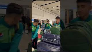 Pakistan U19 team has arrived in South Africa ahead of the ICC U19 World Cup 2024 I SPORTSNEXT [upl. by Rodolph]