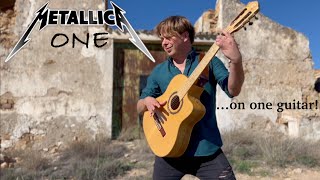 Metallica  One  Acoustic Guitar Cover by Thomas Zwijsen [upl. by Nnylecoj]