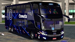 O TEMPO FECHOU NA Régis Bittencourt l VIAÇÃO COMETA l ETS2 MOD BUS l SIMULAÇÃO ao EXTREMO 16 [upl. by Lleuqar]