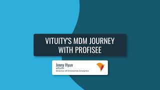 Vituitys MDM Journey with Profisee [upl. by Arret]