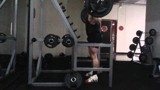 160kg x 20 REPS squat ATG by WODYN  93kg bodyweight [upl. by Eagle]