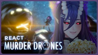 🌸│ ROBÔS ASSASINOS O QUE É ISSO  REACT Murder Drones [upl. by Daahsar]