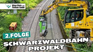 schwarzwaldbahn Folge 2 Eisenbahnbau im Herzen des Schwarzwaldes I Altun Gleis und Tiefbau GmbH [upl. by Sachiko508]