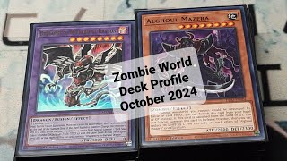 Zombie World Deck Profile October 2024 [upl. by Ludeman]