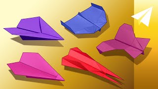 Como Hacer un Avión de Papel BOOMERANG que Vuela GENIAL Tutorial  Paper Airplane [upl. by Chang257]