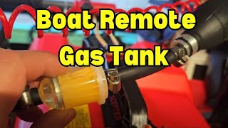 kayak Skiff gas tank install [upl. by Els156]