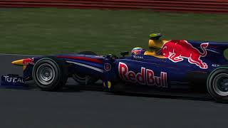 Assetto Corsa  RSS Formula 2010 V8 Hotlaps at Silverstone Skin by Marco17ok [upl. by Aihsekan]