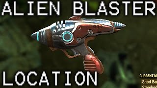 Fallout 4 Alien Blaster Location Alien Crash Site near Oberland Station [upl. by Aiket328]