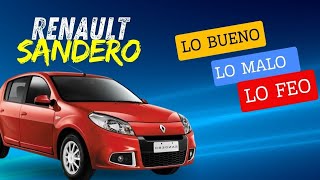 ✅Lo Bueno Lo malo y lo Feo🤮 del Renault Sandero Autentique 🔥 [upl. by Lipps]