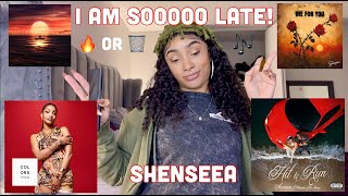 Reacting to Some Of Shenseeas New Songs Before The Full Album Comes Out [upl. by Aihsoem549]