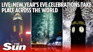 New Years Eve celebrations take place across the world [upl. by Rutter]