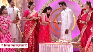 Yeh Rishta Kya Kehlata Hai Update Charu Aur Neeraj Ki Hui Sagai Armaan Abhira Dikhe Lapata [upl. by Ruben175]