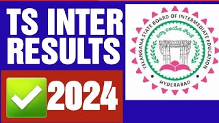 TS INTER RESULTS 2024 TSINTER tsinterresults tsinterresults2024 [upl. by Aizan]