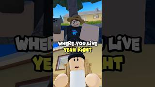 How did bro know  😭😭 Part 1 roblox robloxanimaion robloxanimation [upl. by Kassity]