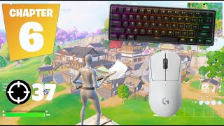 SteelSeries Apex Pro Mini😴Fortnite Solo VS Squad Gameplay🏆Satisfying Keyboard  240 FPS 4K [upl. by Eibber]