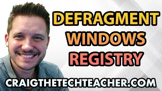 How To Defragment The Windows XP Registry 2022 [upl. by Ellerahc]