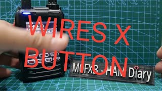 YAESU FT5D  Change Rooms Using Wires X Jumbo Hotspot [upl. by Ycart]