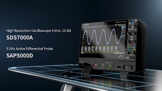 SIGLENT introduces its first highbandwidth highresolution oscilloscope SDS7000A 4 GHzamp12bit [upl. by Florine]