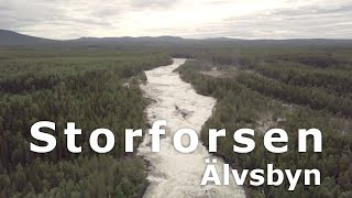 Storforsen Älvsbyn Sweden  Restips på ett mäktigt resmål [upl. by Mandel472]