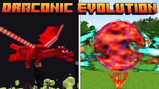 Draconic Evolution mod Tutorial guide  review for minecraft [upl. by Noir]