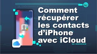 Comment récupérer contacts iPhone casséperdu avec iCloud [upl. by Ajidahk36]