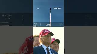 Presidentelect Trump and Elon Musk watch SpaceX rocket launch [upl. by Klute]