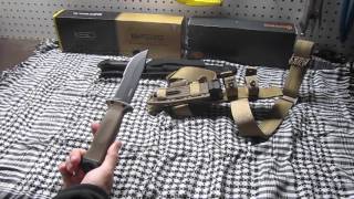 Gerber LMF II Survival Knife vs KaBar Becker BK7 [upl. by Smaj]