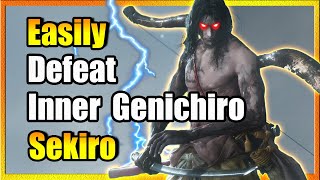 How To Defeat Inner Genichiro Sekiro [upl. by Lednam43]