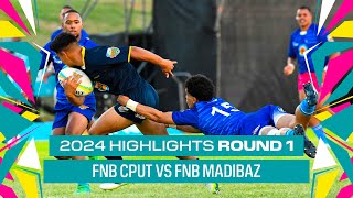 Round 1 HIGHLIGHTS FNB CPUT vs FNB Madibaz 23 Feb [upl. by Nirrep]