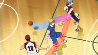 Kurokos Basketball Best Match II First clash with the Generation of Miracles [upl. by Hacker]