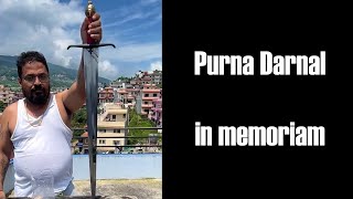 July Livestream  in honor of Purna Darnal master bladesmith [upl. by Ecnirp]