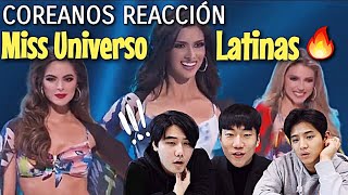 COREANOS REACCIONAN A MISS UNIVERSO LATINAS Pandita Chan [upl. by Goeger965]