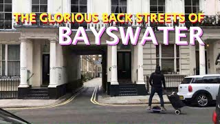 London tube walk Notting Hill Gate to Bayswater [upl. by Reggi]