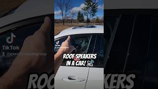 Speakers on the Roof automobile acura cartok family car sedan tech unique music speaker [upl. by Nanoc324]