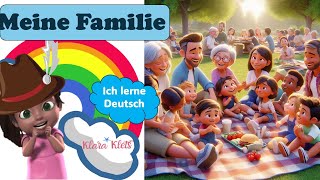 DEUTSCH  Meine Familie [upl. by Haim574]