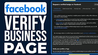 How To Verify Facebook Business Page 2024 Facebook Business Manager Verification Tutorial [upl. by Bendicta]