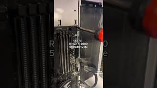 250 dollar gaming pc gaming pccase gamingpc pc pcgamingsetup gamingcomputer case pcbuild [upl. by Alviani330]