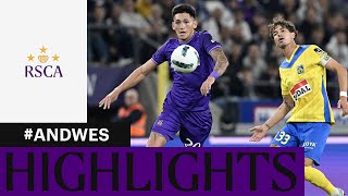 HIGHLIGHTS RSC Anderlecht  KVC Westerlo  20242025 [upl. by Teece]