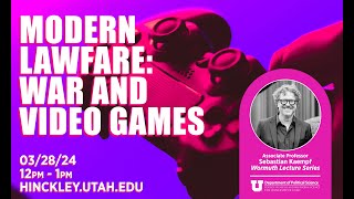 032824 Modern Lawfare War and Video Games [upl. by Anaz47]