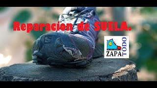 Cambio de suela en zapatilla deportiva [upl. by Nottarts135]