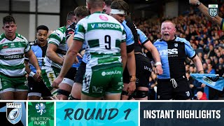 Cardiff Rugby v Benetton Rugby  Instant Highlights  Round 1  URC 202324 [upl. by Eliott]