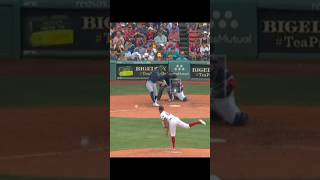 Josh Rojas vs Green Monster shorts seattlemariners mariners baseball mlbb mlb redsox viral [upl. by Brentt]