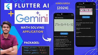 Build a Math Solver Flutter App with Gemini AI  Google Gemini 2024  Gemini API  Flutter Tutorial [upl. by Clova546]