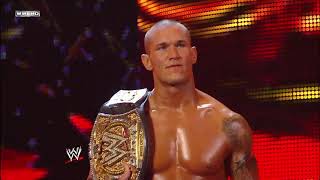 Randy Orton WWE CHAMPION Entrance 2009 HD [upl. by Balthasar]